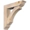 Ekena Millwork Imperial Traditional Smooth Bracket w/ Offset Brace, Douglas Fir, 7 1/2"W x 32"D x 32"H BKT0806X32X32IMP01SDF - alternate 1